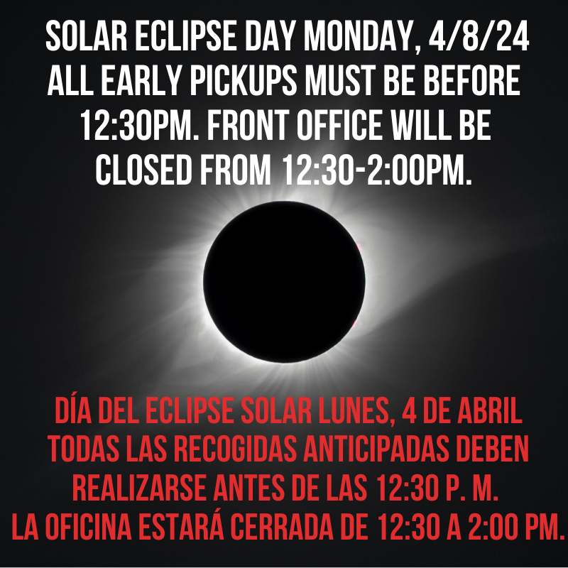 Solar Eclipse, April 8, 2024